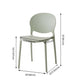 Nordic Plastic Open Back Dining Side Chair 32"H Dining Chair with 4 Legs for Restaurant Clearhalo ' kitchen&dining_furn' 'Dining Chairs' 'Dining Tables & Seating' 'dining_chair' 'furn' 'furn_dining_chair' 'Furniture' 'furniture_dining_chair' 'Kitchen & Dining Furniture' 'kitchen' 1200x1200_a3293227-a21c-46b6-81cb-e477d4b9cb73