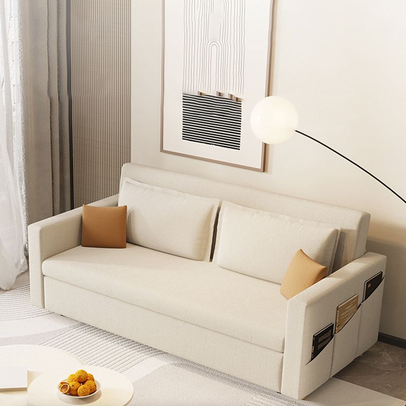 31" Wide Scandinavian Sofa Bed Cushion Back Futon Sleeper Sofa Clearhalo 'furn' 'furn_futons' 'Furniture' 'Futons & Daybeds' 'Futons' 'Living Room Furniture' 1200x1200_a3295b0d-57a8-426c-bce7-7b5b0e5e4290