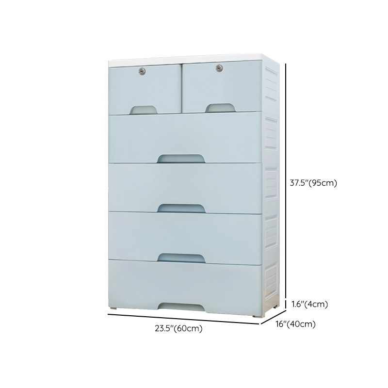 Armoire non conservatrice avec armoire de rangement en plastique de tiroir avec jambes