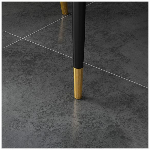 Glam Style Faux Leather Chair Parsons Dining Chair for Home with Black Legs Clearhalo ' kitchen&dining_furn' 'Dining Chairs' 'Dining Tables & Seating' 'dining_chair' 'Furniture' 'furniture_dining_chair' 'Kitchen & Dining Furniture' 'kitchen' 1200x1200_a32b234b-945b-41a7-8079-4cf329f41772