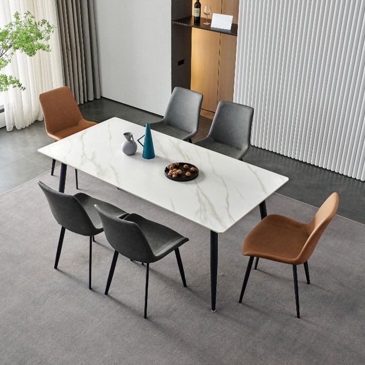 Muebles de piedra de cocina nórdicos 1/5/7 PCS Altura estándar COMINACIÓN CORCES