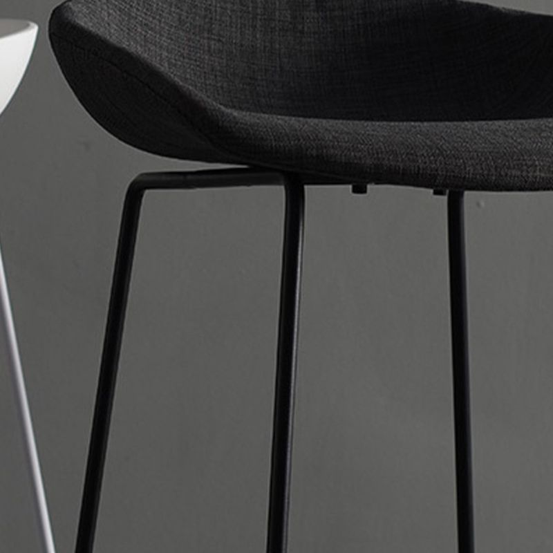 Scandinavian Steel Plastic Counter Stools Backless Bar Stools with Bucket Seat (Set of 2) Clearhalo 'Bar Furniture' 'Bar Stools' 'bar_stools' 'furn' 'furn_bar_stools' 'furniture_bar_stools' 'Kitchen & Dining Furniture' 'kitchen&dining_furn' 'kitchen' 'kitchen_furn' Furniture' 1200x1200_a32f42f5-1d57-427f-8d3e-5b744424d345