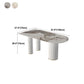 Metal Traditional Luxury Free Form Indoor Table Sintered Stone Table with 3 Legs Clearhalo ' dining_table' 'Dining Tables & Seating' 'Dining Tables' 'furn' 'furn_dining_table' 'Furniture' 'furniture_dining_table' 'Kitchen & Dining Furniture' 'kitchen&dining_furn' 'kitchen' 'kitchen_dining_table' 1200x1200_a32fcadc-6d1b-4c06-b2aa-830178672b8c