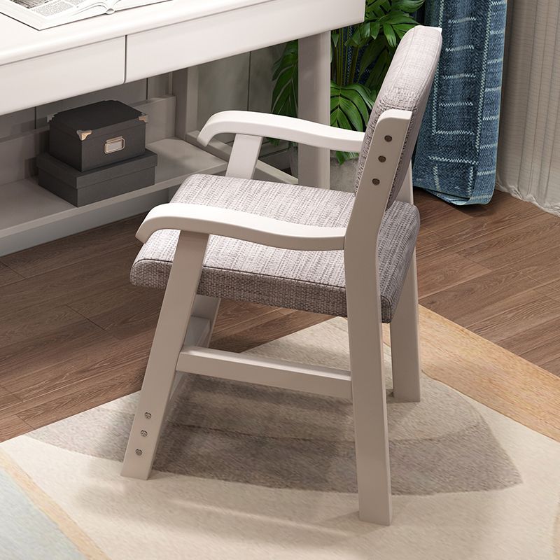 Modern Wooden Dining Chair Open Back Single Dining Side Arm Chair for Kitchen Clearhalo ' kitchen&dining_furn' 'Dining Chairs' 'Dining Tables & Seating' 'dining_chair' 'furn' 'furn_dining_chair' 'Furniture' 'furniture_dining_chair' 'Kitchen & Dining Furniture' 'kitchen' 1200x1200_a32ff05a-8a0c-4f44-aafe-5209c9c63746