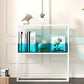 1-Tier-Standard-Bücherregal Modern Style Open Back Acrylbuchhandel
