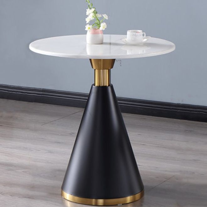 Round Shape Luxury Dining Table Three-Color Fixed Table with Sintered Stone Clearhalo ' dining_table' 'Dining Tables & Seating' 'Dining Tables' 'furn' 'furn_dining_table' 'Furniture' 'furniture_dining_table' 'Kitchen & Dining Furniture' 'kitchen&dining_furn' 'kitchen' 'kitchen_dining_table' 1200x1200_a33632e1-22f2-4c29-af24-f0f9a258fb2c
