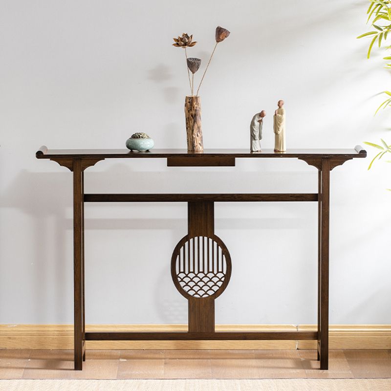 Tavolo della console moderna della metà del secolo tavolo da rettangolo di rettangolo