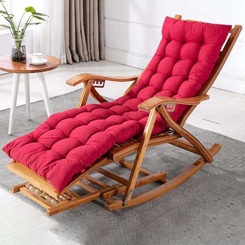 Brown Modern Rocker Chair Wood Reclining Rocking Chair with Tufted Clearhalo 'Chairs & Seating' 'furn' 'furn_rocking_chairs' 'Furniture' 'Living Room Furniture' 'Rocking Chairs' 'rocking_chairs' 1200x1200_a33c69fe-1882-4340-a023-d995afb49fe4