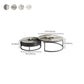Slate Coffee Table Slate Nesting Coffee Table Set with Storage Drawer