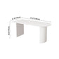 Solid Wood Base Contemporary Dining Table Marble Top Table for Dining Room Clearhalo ' dining_table' 'Dining Tables & Seating' 'Dining Tables' 'furn' 'furn_dining_table' 'Furniture' 'furniture_dining_table' 'Kitchen & Dining Furniture' 'kitchen&dining_furn' 'kitchen' 'kitchen_dining_table' 1200x1200_a33fa10f-1a2c-4edb-9a62-84d741c382e8