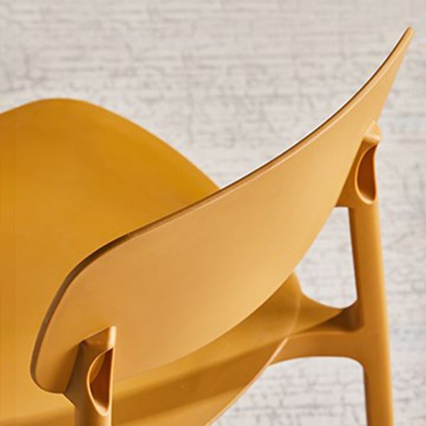 Scandinavian Plastic Patio Dining Side Chair Open Back Stacking Side Chair Clearhalo 'Dining Chairs' 'Dining Tables & Seating' 'dining_chair' 'furn' 'furn_dining_chair' 'Furniture' 'furniture_dining_chair' 'Kitchen & Dining Furniture' 1200x1200_a3424531-2e77-49e7-aa96-b67edfb89401