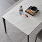 Industrial Style Sintered Stone Dining Table Rectangle Shape Table with 4 Legs Base Clearhalo ' dining_table' 'Dining Tables & Seating' 'Dining Tables' 'Furniture' 'furniture_dining_table' 'Kitchen & Dining Furniture' 'kitchen&dining_furn' 'kitchen' 'kitchen_dining_table' 1200x1200_a34750f5-2df4-4bd7-aabd-b37237952924