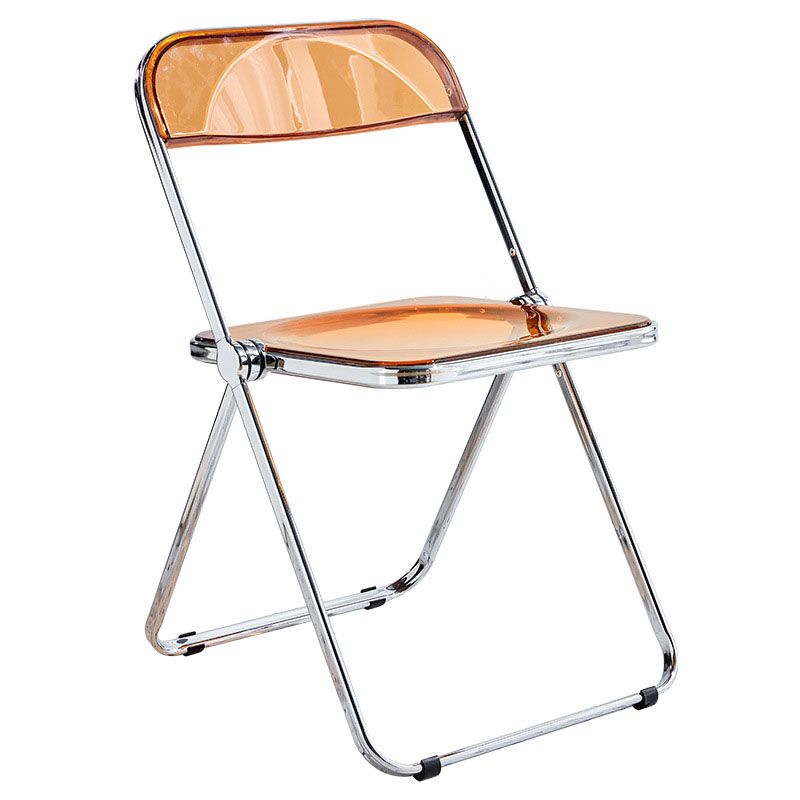 Industrial Style Side Armless Chairs Folding Plastic Open Back Dining Side Chair Clearhalo ' kitchen&dining_furn' 'Dining Chairs' 'Dining Tables & Seating' 'dining_chair' 'furn' 'furn_dining_chair' 'Furniture' 'furniture_dining_chair' 'Kitchen & Dining Furniture' 'kitchen' 1200x1200_a3476af6-85e9-44c9-bf21-d4dad82a77bc