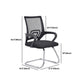 Middle Back Office Chair with Mesh and Sponge Cushion Fixed Arm Chair Clearhalo 'furn' 'furn_office_chair' 'Furniture' 'Office Chairs' 'Office Furniture' 'office_chair' 1200x1200_a34c23f7-e6ab-4ffd-9bfe-9625ba55e247
