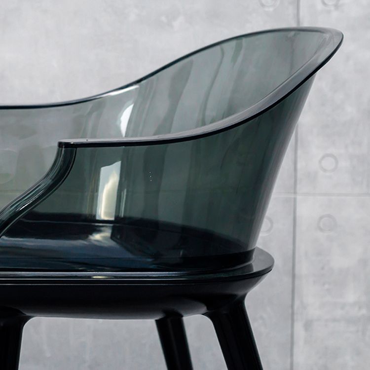 Contemporary Plastic Indoor-Outdoor Chair of 23'' Wide Dining Arm Chair Clearhalo ' kitchen&dining_furn' 'Dining Chairs' 'Dining Tables & Seating' 'dining_chair' 'Furniture' 'furniture_dining_chair' 'Kitchen & Dining Furniture' 'kitchen' 1200x1200_a34d2c51-241d-4590-ba09-2b719e731256