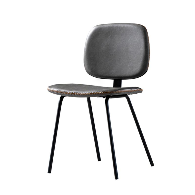 Contemporary Modern Metal Indoor-Outdoor Chair Open Back Side Chair Clearhalo 'Dining Chairs' 'Dining Tables & Seating' 'dining_chair' 'furn' 'furn_dining_chair' 'Furniture' 'furniture_dining_chair' 'Kitchen & Dining Furniture' 1200x1200_a34da82d-faaa-4070-a35f-f15cb26b2fdd