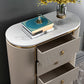 Glam Stone Bedroom Chest 16" Wide Storage Chest with Drawers