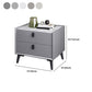 Wood Nightstand Or End Table 18.5" Tall Bed Nightstand with Drawers and Legs Clearhalo 'Bedroom Furniture' 'furn' 'furn_night_stand' 'Furniture' 'night_stand' 'Nightstands' 1200x1200_a3546ffd-4095-47e5-811c-41e48e61f1a1