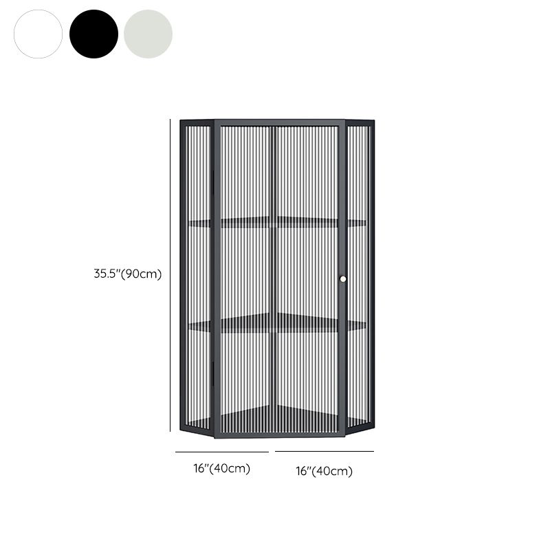 Mobile moderno mobile in metallo mobile a buffet montato a parete per sala da pranzo