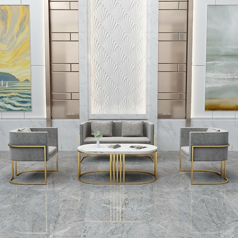 Modern Parsons Arm Chair Velvet Gold Base Dining Chair for Dining Room Clearhalo 'Dining Chairs' 'Dining Tables & Seating' 'dining_chair' 'furn' 'furn_dining_chair' 'Furniture' 'Kitchen & Dining Furniture' 1200x1200_a35743be-5c7e-41f9-aac5-7392be66aa53