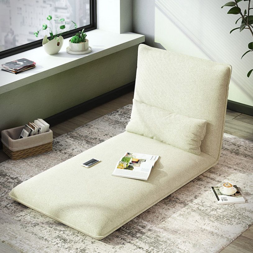 Silla reclinable de marco de metal de color sólido de color reclinable estándar