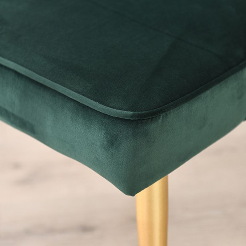 Nordic Style Dining Armless Chair Upholstered Fabric Dining Side Chair for Home Use Clearhalo ' kitchen&dining_furn' 'Dining Chairs' 'Dining Tables & Seating' 'dining_chair' 'furn' 'furn_dining_chair' 'Furniture' 'furniture_dining_chair' 'Kitchen & Dining Furniture' 'kitchen' 1200x1200_a35e4084-b833-4014-b1dc-6c760e3c1621