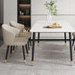 Sintered Stone Dining Table Traditional Luxury Table for Home Use Clearhalo ' dining_table' 'Dining Tables & Seating' 'Dining Tables' 'furn' 'furn_dining_table' 'Furniture' 'furniture_dining_table' 'Kitchen & Dining Furniture' 'kitchen&dining_furn' 'kitchen' 'kitchen_dining_table' 1200x1200_a35e6852-45bb-4933-ab24-fcf8cc76e654