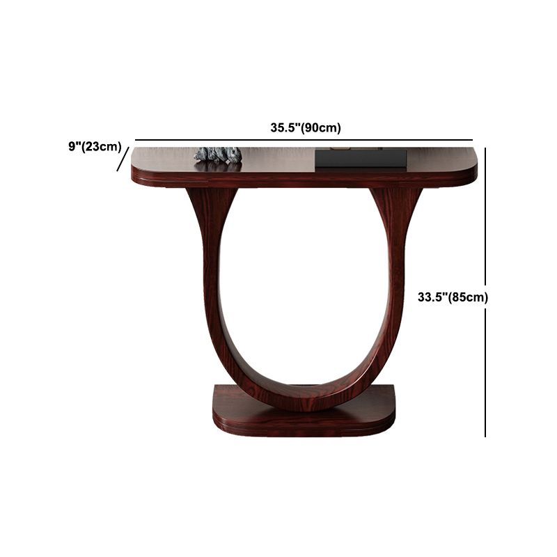 Tabella della console moderna di metà secolo a metà secolo