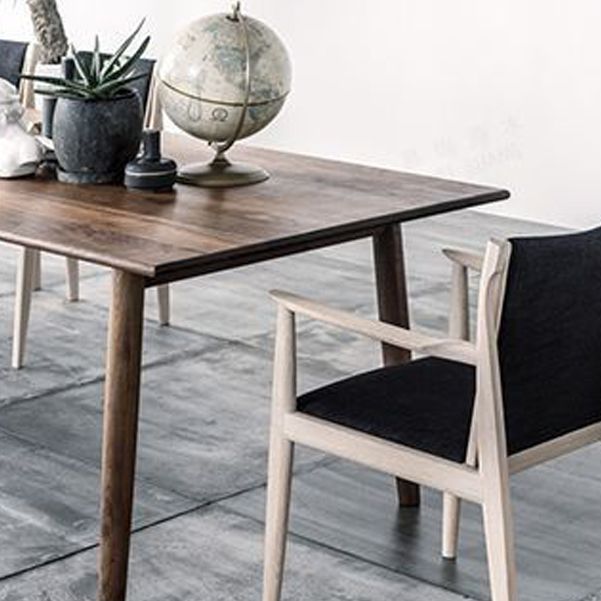 Contemporary Rectangular Dining Table Pine Wood Top Table with 4 Legs Clearhalo ' dining_table' 'Dining Tables & Seating' 'Dining Tables' 'furn' 'furn_dining_table' 'Furniture' 'furniture_dining_table' 'Kitchen & Dining Furniture' 'kitchen&dining_furn' 'kitchen' 'kitchen_dining_table' 1200x1200_a3601539-5ad0-4bf5-815c-d3d53b12dbb2
