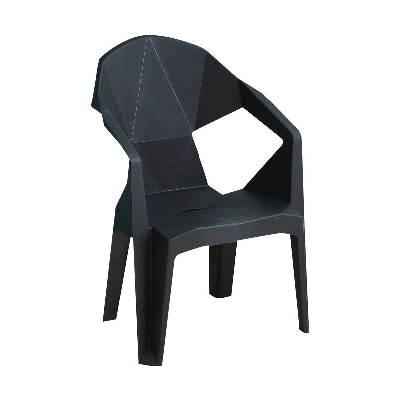 Modern Indoor Dining Armchair Stackable Home Plastic Dining Arm Chairs Clearhalo ' kitchen&dining_furn' 'Dining Chairs' 'Dining Tables & Seating' 'dining_chair' 'furn' 'furn_dining_chair' 'Furniture' 'furniture_dining_chair' 'Kitchen & Dining Furniture' 'kitchen' 1200x1200_a3606274-b01e-4d64-931c-1b31cd8527b6