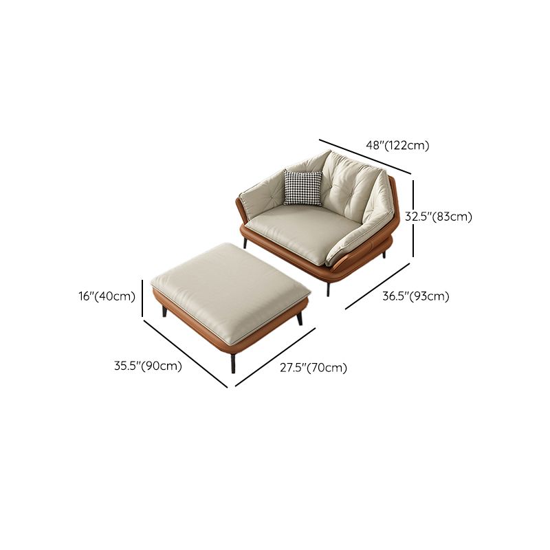 Cadre en bois moderne SAFA DE ARME ÉBULITE CUIR VÉLIOR