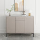 Topboard topboard in pietra in stile moderno Sideboard grigio per cucina