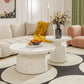 Pedestal Coffee Table Contemporary Tray Top Coffee Cocktail Table Clearhalo 'Coffee & Accent Tables' 'Coffee Tables' 'coffee_tables' 'furn' 'furn_coffee_tables' 'Furniture' 'Living Room Furniture' 1200x1200_a368c51a-6515-46a4-bd1c-fb47c90e44db
