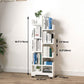 Scandinavian Manufactured Wood Geometric Bookshelf Vertical Open Bookshelf Clearhalo 'Bookcases' 'Furniture' 'furniture_bookcases' 'kitchen' 'kitchen_bookcases' 'Living Room Furniture' 'Office Furniture' 1200x1200_a36988b3-3dd1-4bee-a2f2-0153bc87a6e7
