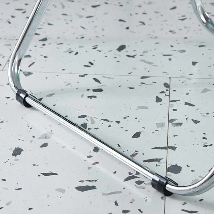 Open Back Dining Side Chair Foldable Armless Dining Chairs with Metal Legs Clearhalo ' kitchen&dining_furn' 'Dining Chairs' 'Dining Tables & Seating' 'dining_chair' 'furn' 'furn_dining_chair' 'Furniture' 'furniture_dining_chair' 'Kitchen & Dining Furniture' 'kitchen' 1200x1200_a369e2e4-11ea-41b8-85c1-dbc8aa4219a3