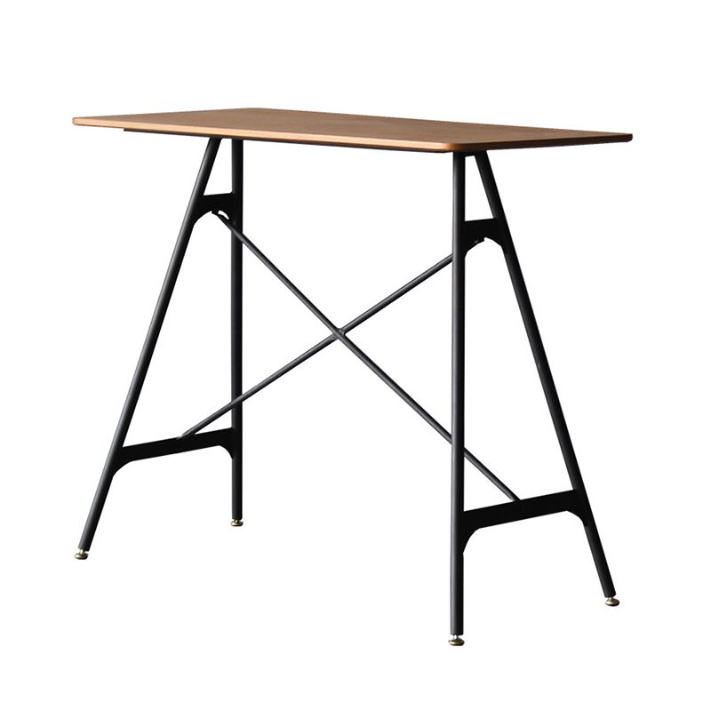 Industrial Pub Table Bar Height Bar Table for Living Room Use Clearhalo 'Bar Furniture' 'Bar Tables' 'bar_tables' 'furn' 'furn_bar_tables' 'Furniture' 'Kitchen & Dining Furniture' 1200x1200_a36b492f-75e1-486e-a326-61862911ac73