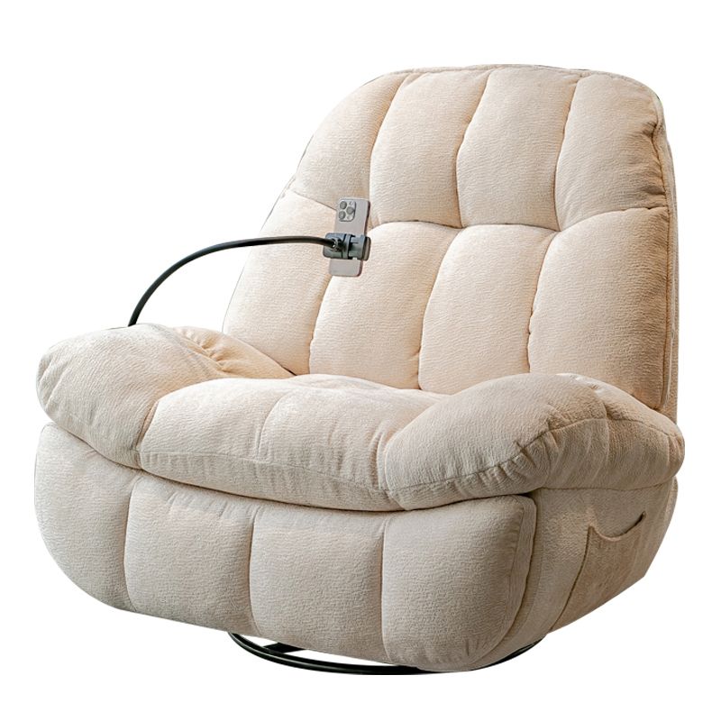 Moderno poltrona poltrona in metallo in metallo in metallo rocker girevole