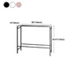 White and Pink Modern Style Bar Table in Wood and Metal Bar Table Milk Tea Shop Bar Table Clearhalo 'Bar Furniture' 'Bar Tables' 'bar_tables' 'furn' 'furn_bar_tables' 'Furniture' 'furniture_bar_tables' 'Kitchen & Dining Furniture' 1200x1200_a36ba7e3-a07d-4e7e-bb84-e785d5644d08