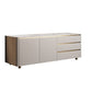 Modern Stone TV Media Stand 16" W Enclosed Storage TV Stand for Living Room Clearhalo 'furn' 'furn_tv_stands_entertainment_centers' 'Furniture' 'Living Room Furniture' 'TV Stands & Entertainment Centers' 'TV Stands & Media Storage Furniture' 'tv_stands_entertainment_centers' 1200x1200_a36ddfc0-7668-42e7-8292-74ff5ff429f9