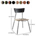 Industrial Style Chair Kitchen Armless Chair with Metal Legs Clearhalo 'Dining Chairs' 'Dining Tables & Seating' 'dining_chair' 'furn' 'furn_dining_chair' 'Furniture' 'furniture_dining_chair' 'Kitchen & Dining Furniture' 1200x1200_a36df6eb-4422-4154-9919-fb378e929c76
