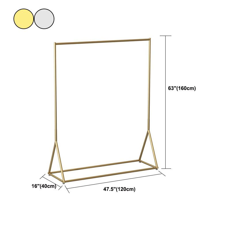 Moderner Kleiderbügel Metall ohne Delesse, freistehende Eingangs -Eingangs -Kit