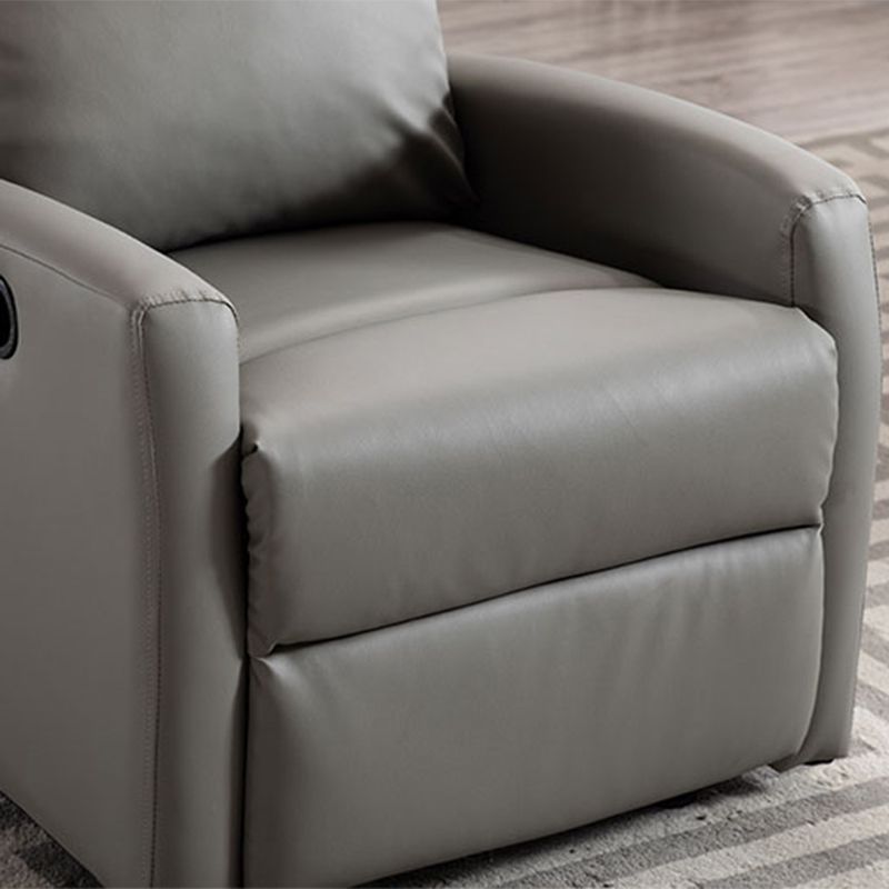 Fauteuil inclinable chaise pivotante manuel de couleur solide en métal manuel push botton