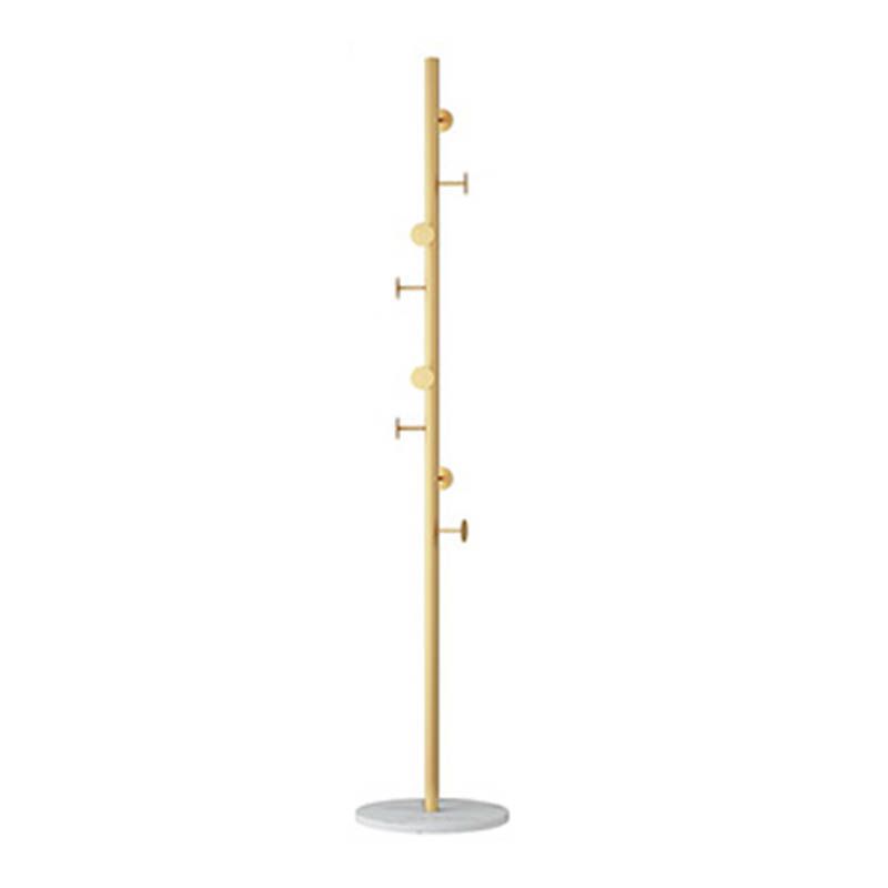 Prachtige Hall Tree vrijstaand metalen kaprek met jashaken