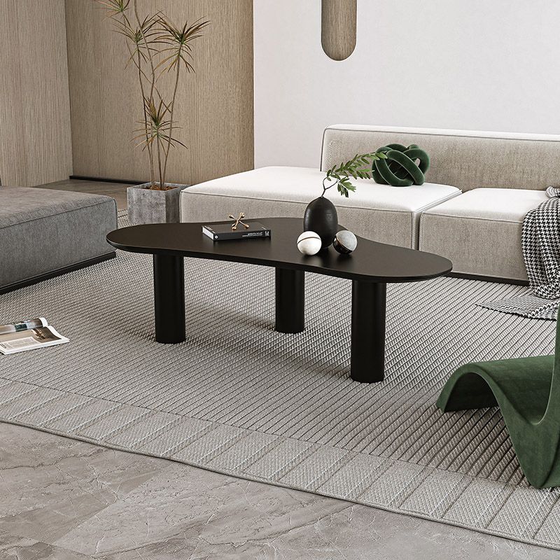 Contemporary Stone Geometric Coffee Table 3 Legs Coffee Cocktail Table Clearhalo 'Coffee & Accent Tables' 'Coffee Tables' 'coffee_tables' 'furn' 'furn_coffee_tables' 'Furniture' 'Living Room Furniture' 1200x1200_a37161ce-18a7-455d-a048-cc9ef85abbdc
