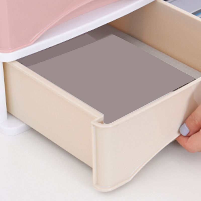 Cabine di colore del gabinetto verticale cassetti di plastica per home office