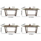 Sintered Stone Modern Rectangle Dining Table Grey Stone Top Table with Trestle Base Clearhalo ' dining_table' 'Dining Tables & Seating' 'Dining Tables' 'Furniture' 'furniture_dining_table' 'Kitchen & Dining Furniture' 'kitchen&dining_furn' 'kitchen' 'kitchen_dining_table' 1200x1200_a37260c0-aac3-4bab-b427-3974b187c53e