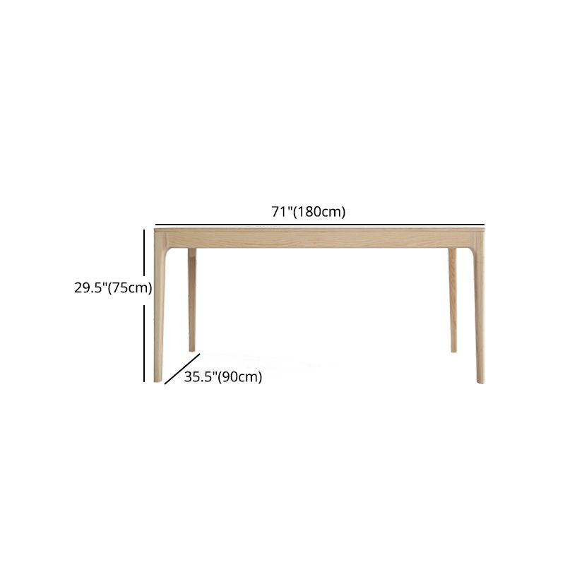 Modern 1/4/5 Pieces Dining Set Ash Wood Dining Table set with Windsor Chairs Clearhalo 'Dining Room Sets' 'Dining Tables & Seating' 'dining_room_set' 'furn' 'furn_dining_room_set' 'Furniture' 'furniture_dining_room_set' 'Kitchen & Dining Furniture' 'kitchen&dining_furn' 'kitchen' 1200x1200_a372828f-46d9-419b-9816-51f11cd406f2