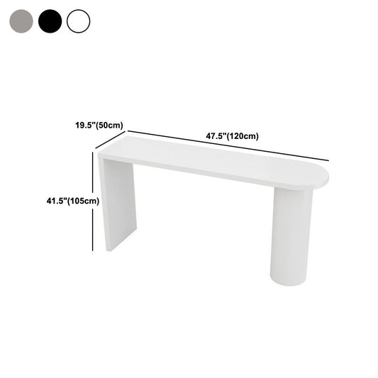 Specialty Pub Table Contemporary Solid Wood Bar Table for Indoor and Breakroom