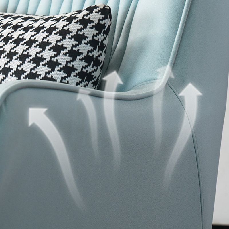 Faux Leather Chair 31.4" L x 27.5" W x 35.4" H Arms Included Chair Clearhalo 'Accent Chairs' 'accent_chairs' 'Chairs & Seating' 'furn' 'furn_accent_chairs' 'Furniture' 'Living Room Furniture' 1200x1200_a3792952-c8c5-46a3-8bda-ab5a74d0b7c9