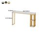 Rectangle Stone Bar Dining Table Industrial Bar Dining Table with Sled Base Clearhalo 'Bar Furniture' 'Bar Tables' 'bar_tables' 'furn' 'furn_bar_tables' 'Furniture' 'furniture_bar_tables' 'Kitchen & Dining Furniture' 1200x1200_a37c0b04-feb2-46c8-829b-78c94ff479ed